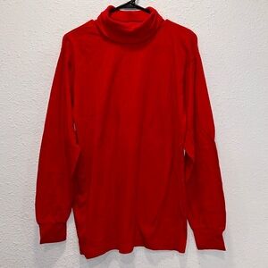 Robinson's long sleeve turtleneck cotton vintage top for women